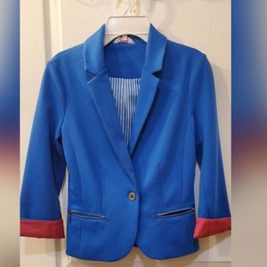Candies, Blue Blazer, Size XS